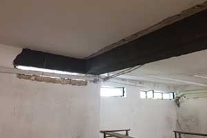Realizzazione rinforzi strutturali con fibre di carbonio Realizzazione rinforzi strutturali con fibre di carbonio